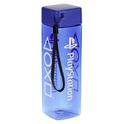 BOTELLA AGUA PLAYSTATION V2 AZUL 0.5L